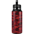 Red Street Camo Hydro Flask 32oz Wide Mouth Skin